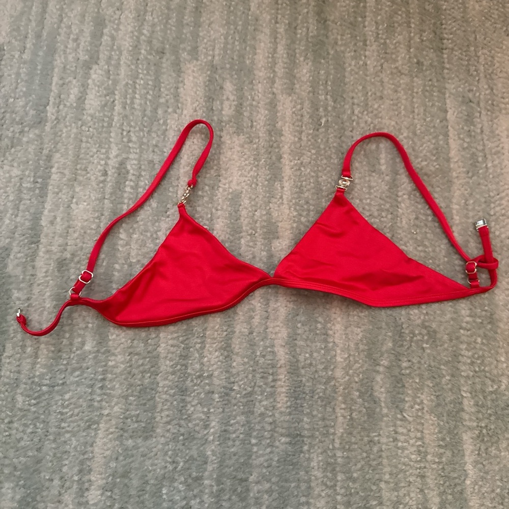 Sommer Swim- XS M Red Triangle Bikini Set - Women Swim Bikini - Picture 2 of 6